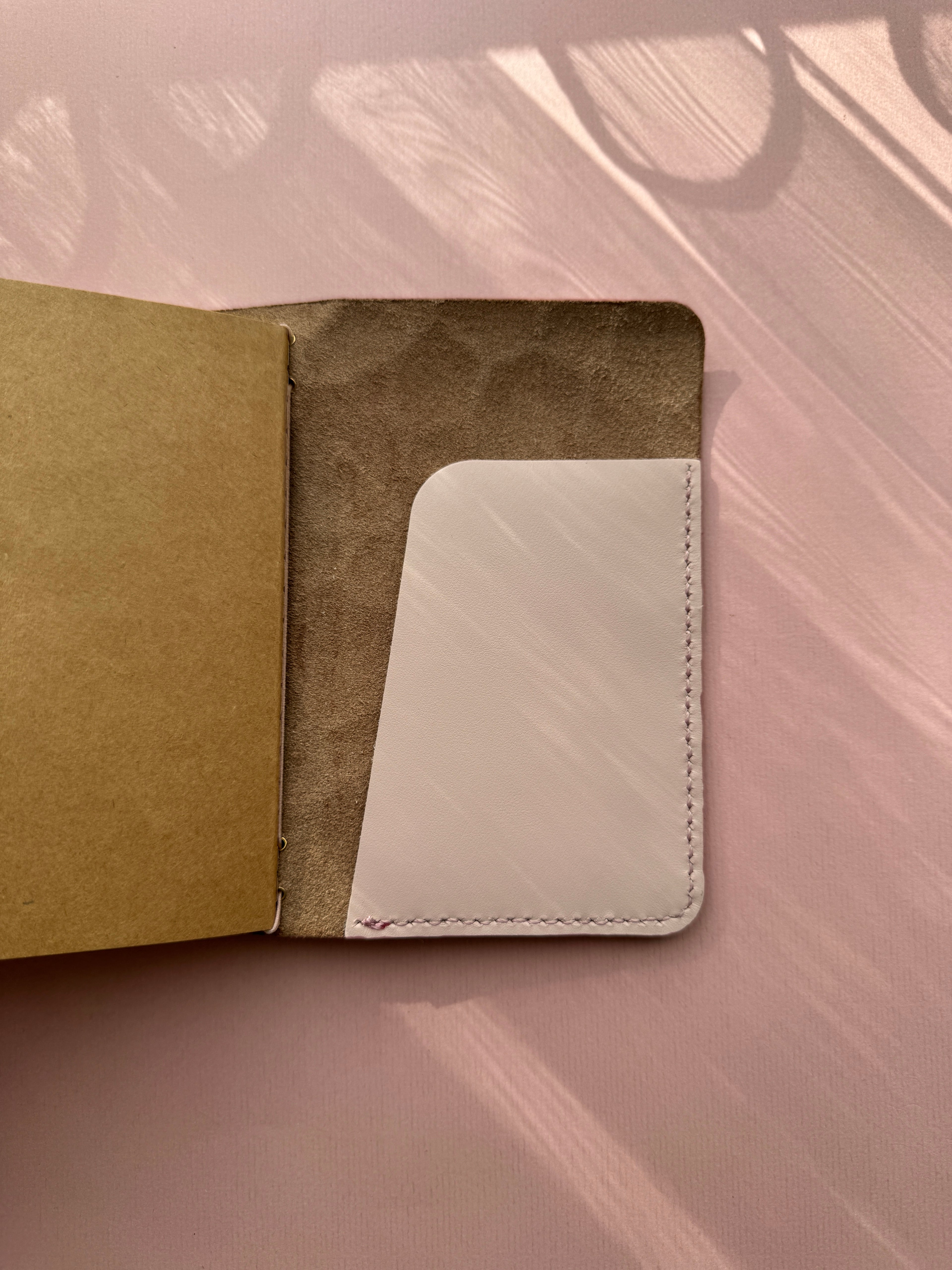 Rainbow | A6 Bifold Cow Leather Journal
