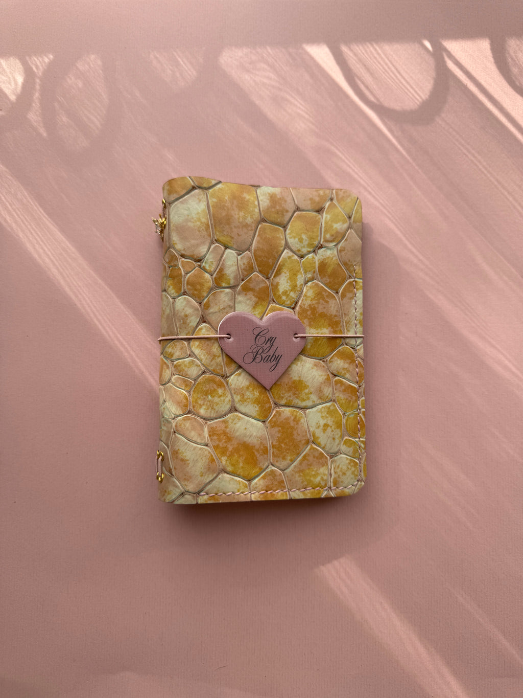 Rainbow | A6 Bifold Cow Leather Journal