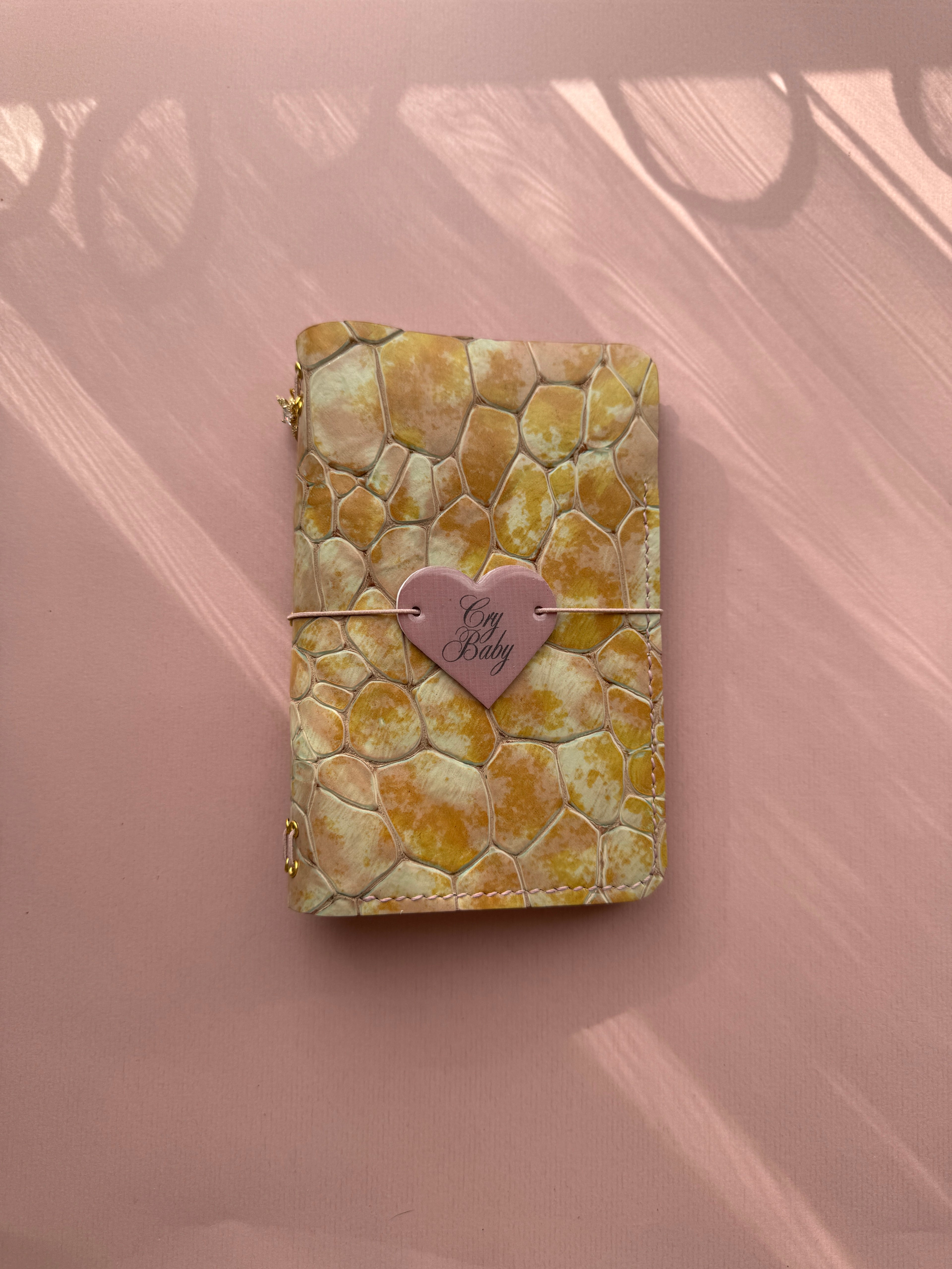 Rainbow | A6 Bifold Cow Leather Journal
