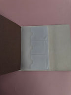 Blue Lacey | A5 Cow Trifold Leather Journal