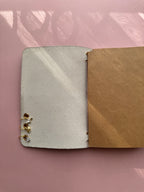 Blue Heart | A6 Bifold Cow Leather Journal