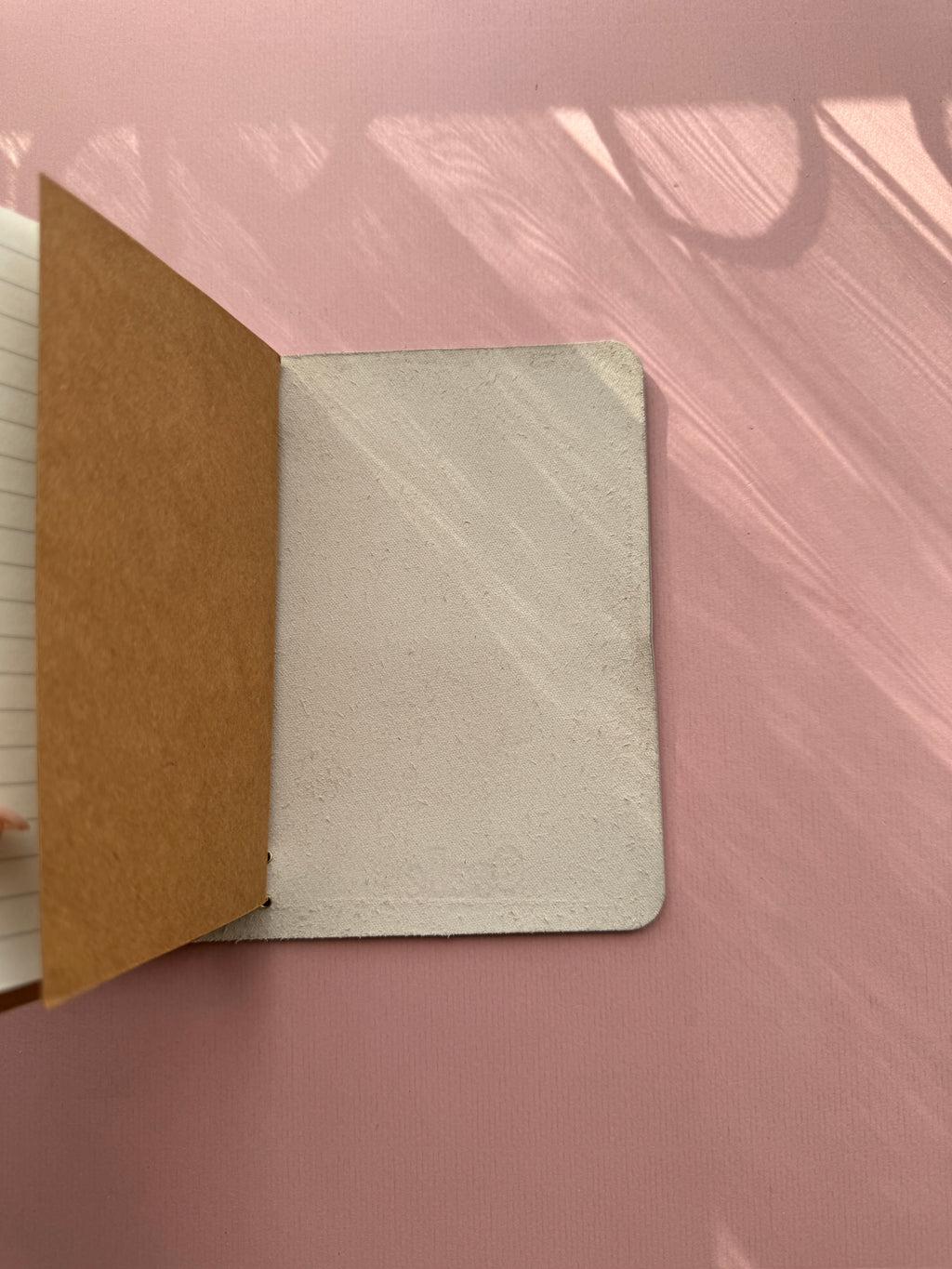 Blue Heart | A6 Bifold Cow Leather Journal