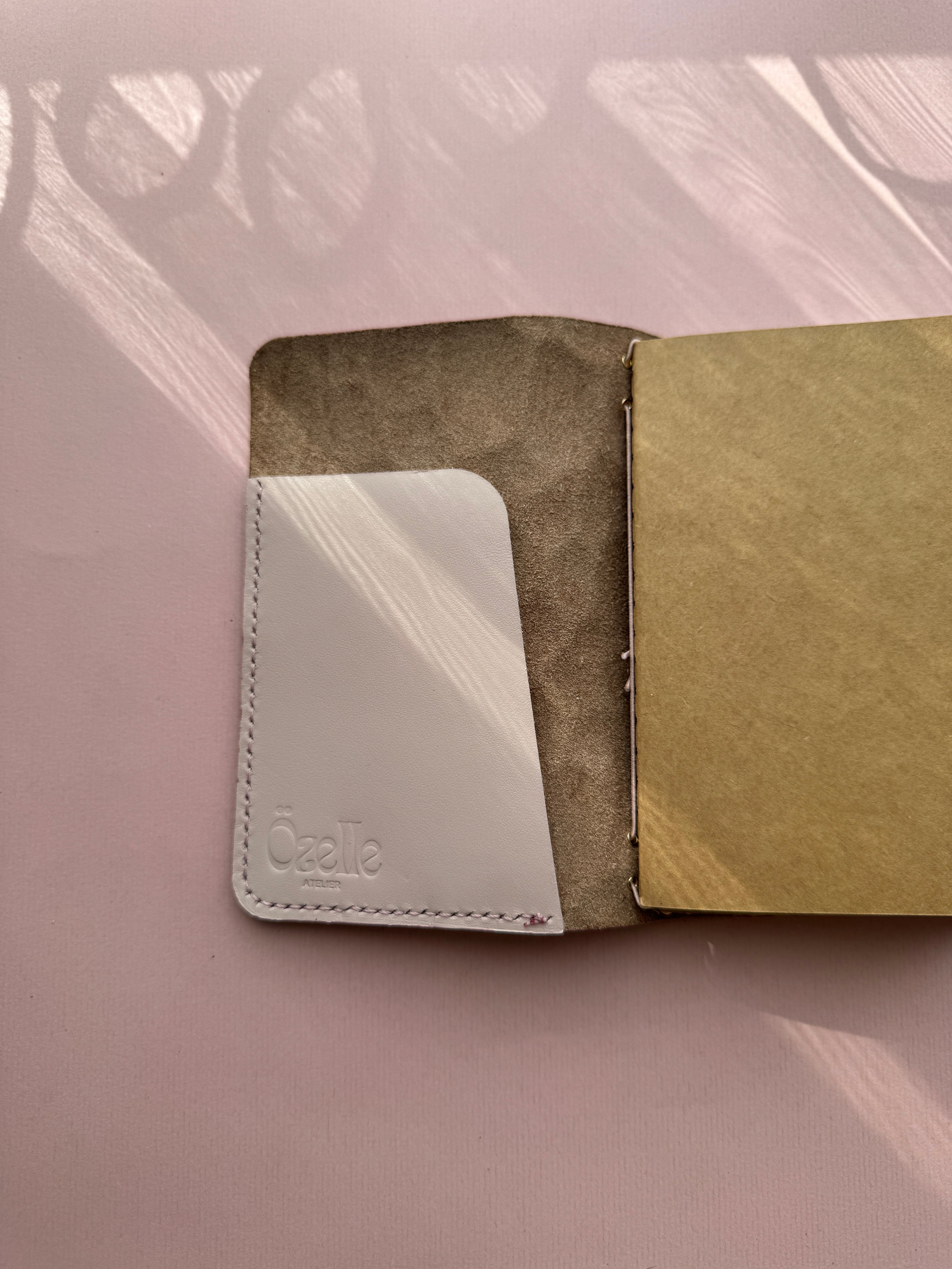Rainbow | A6 Bifold Cow Leather Journal