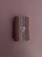 Made Sweetly Lace | A6 Cow Bifold Leather Journal
