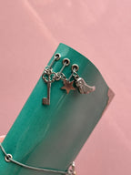 Turquoise | A6 Trifold Calf Leather Journal