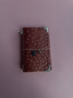 Pufferfish | A6 Cow Trifold Leather Journal