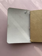 Light Pink | A6 Bifold Cow Leather Journal
