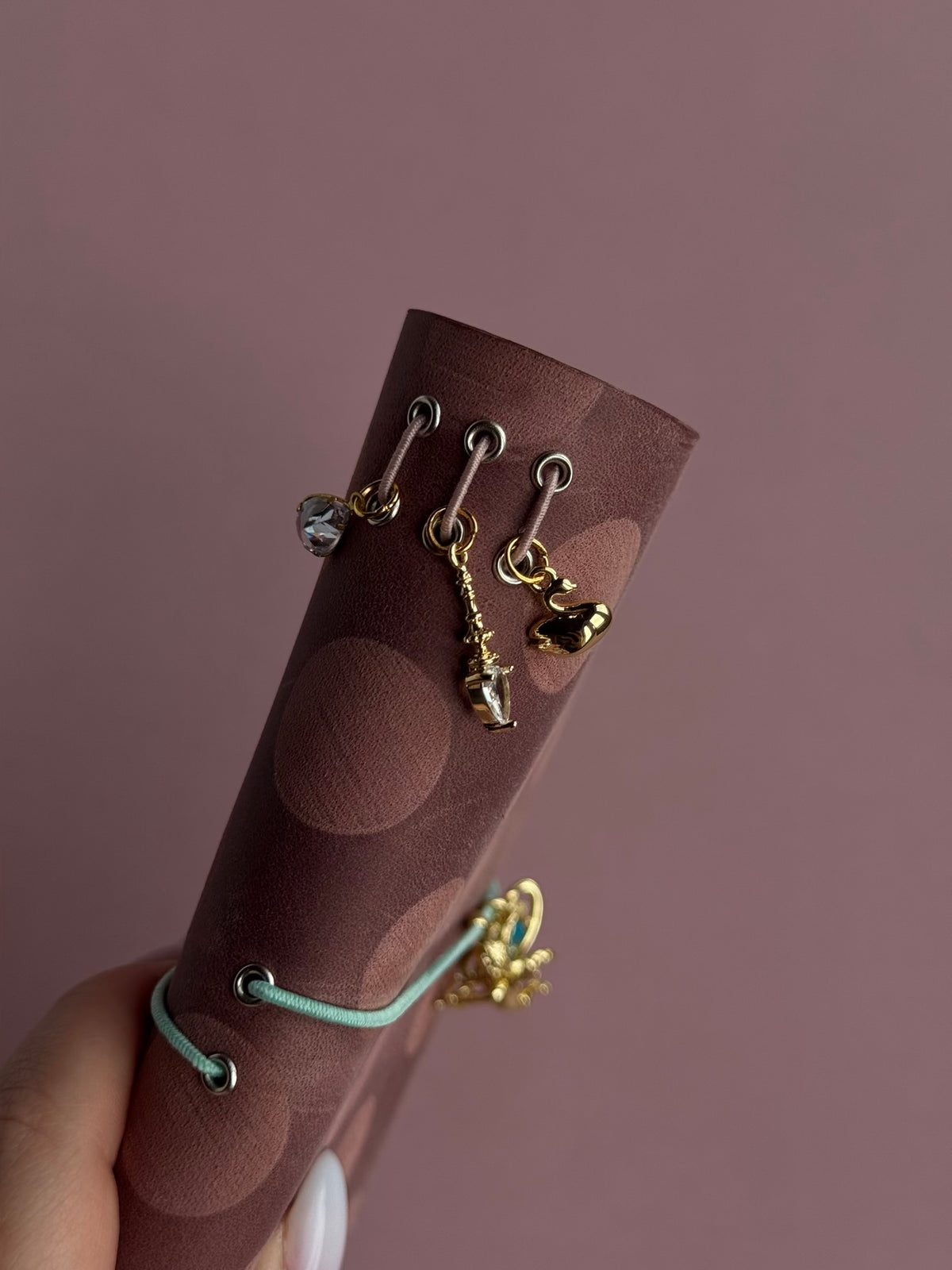 Dotted | A6 Vegan Bifold Leather Journal