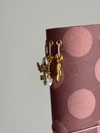 Dotted Dusty Pink | A6 Bifold Vegan Leather Journal