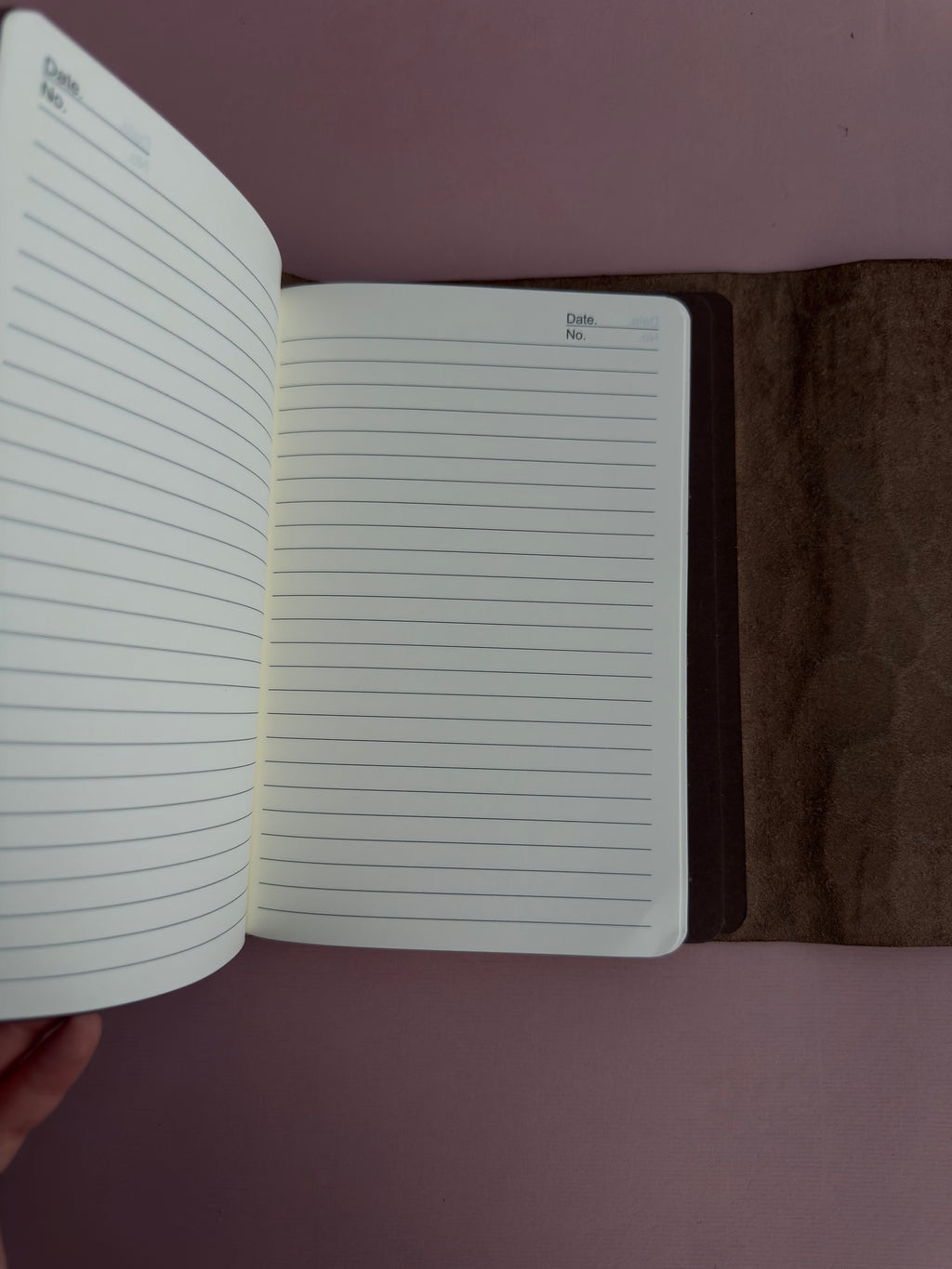 Rainbow | A5 Cow Trifold Leather Journal