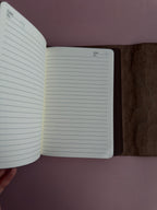 Rainbow | A5 Cow Trifold Leather Journal