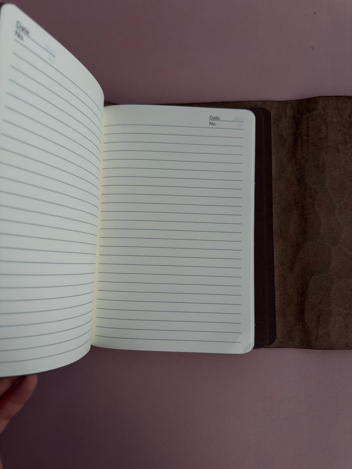 Rainbow | A5 Cow Trifold Leather Journal