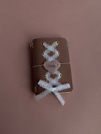 Lace String | A6 Cow Bifold Leather Journal