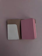 Blue Dotted | A6 Vegan Bifold Leather Journal