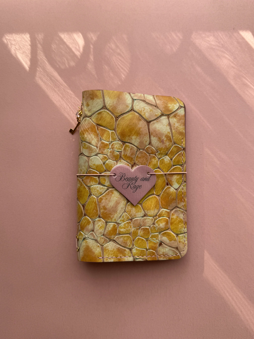 Rainbow | A6 Bifold Cow Leather Journal