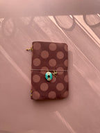 Dotted | A6 Bifold Vegan Leather Journal