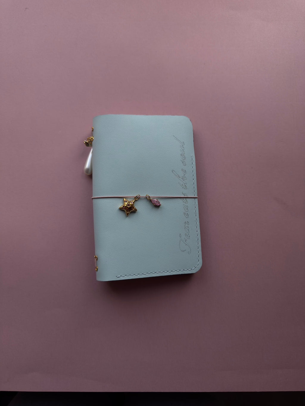 Quote | A6 Cow Bifold Leather Journal