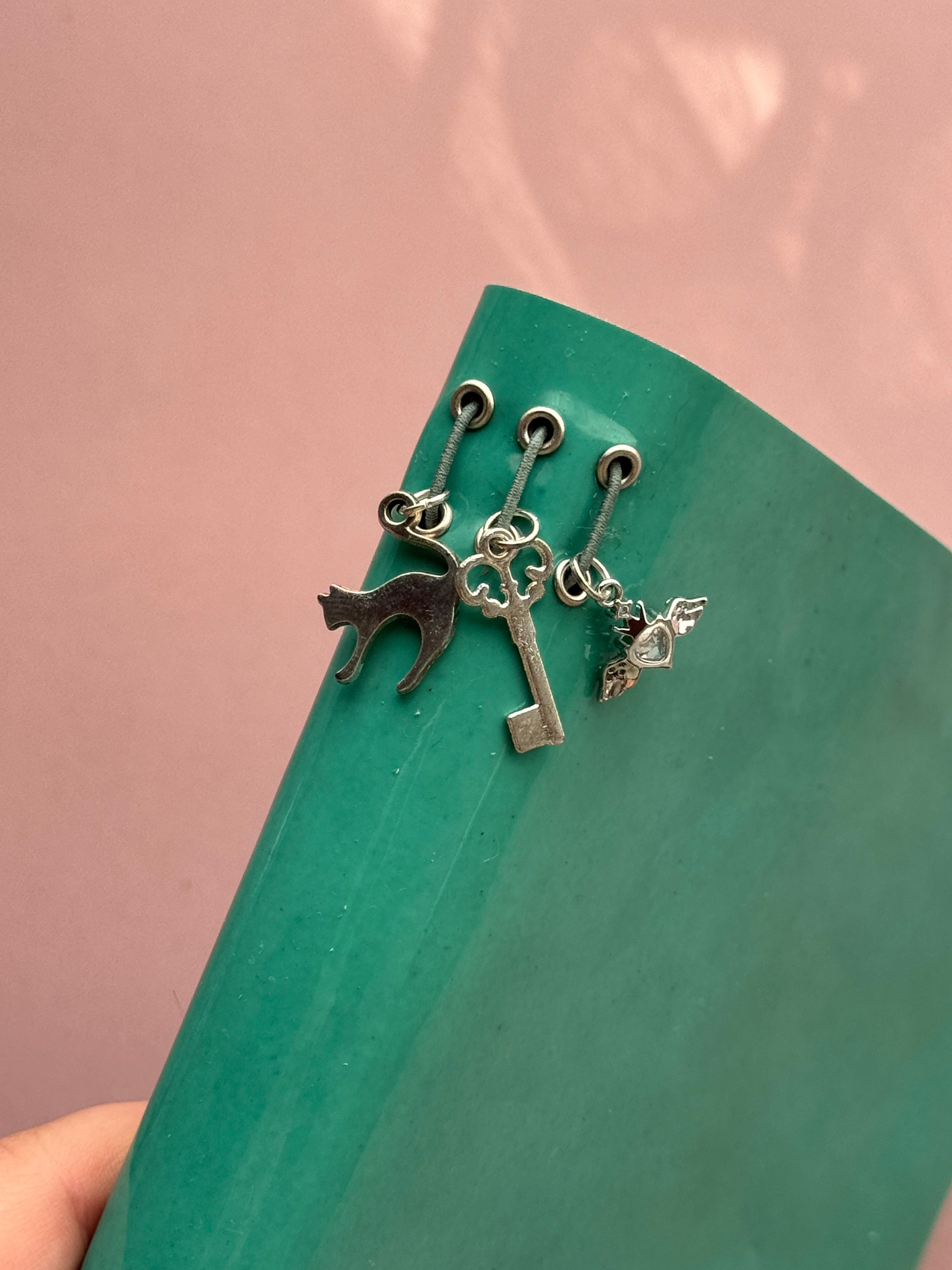 Turquoise | A5 Trifold Calf Leather Journal