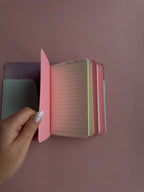 Cry Baby Lila Swan | A6 Bifold Cow Leather Journal