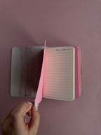 Blue Lacey | A6 Cow Bifold Leather Journal
