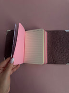 Pufferfish | A6 Cow Trifold Leather Journal