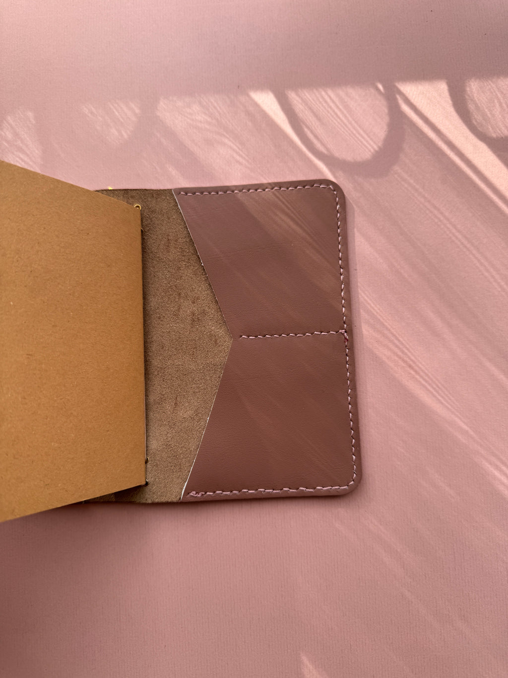 Rainbow | A6 Bifold Cow Leather Journal