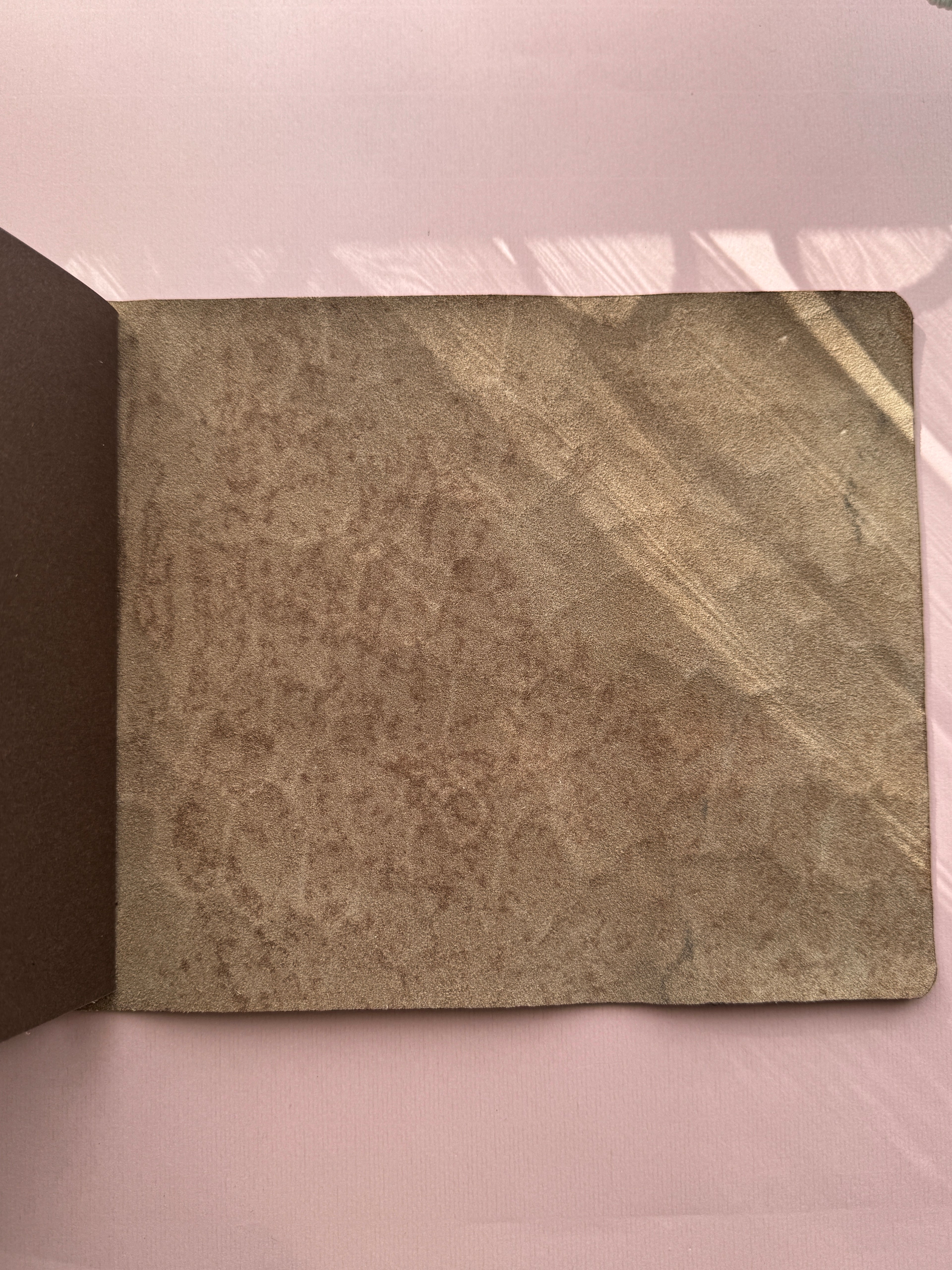 Rainbow | A5 Trifold Cow Leather Journal