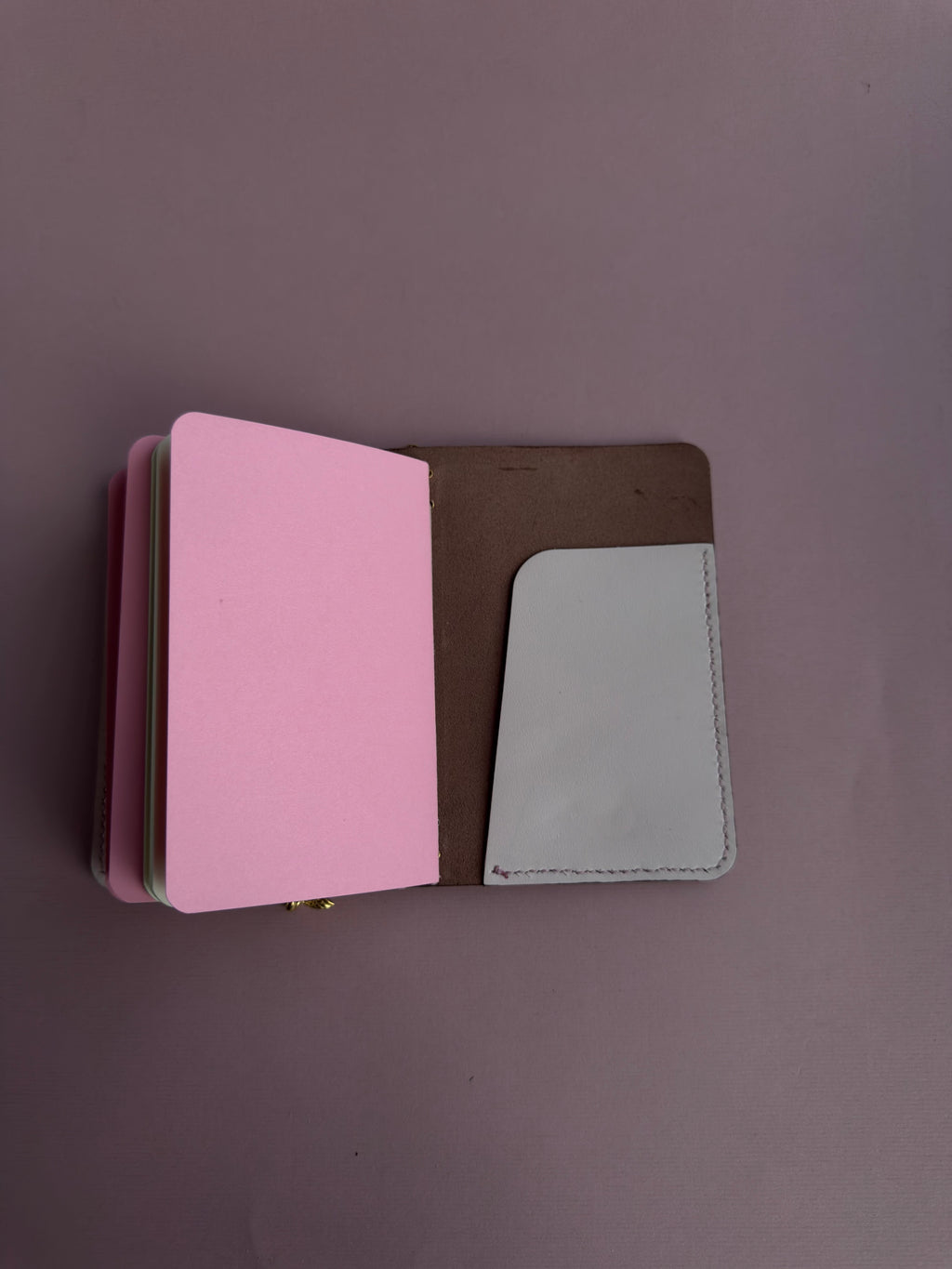 Starred | A6 Vegan Bifold Leather Journal