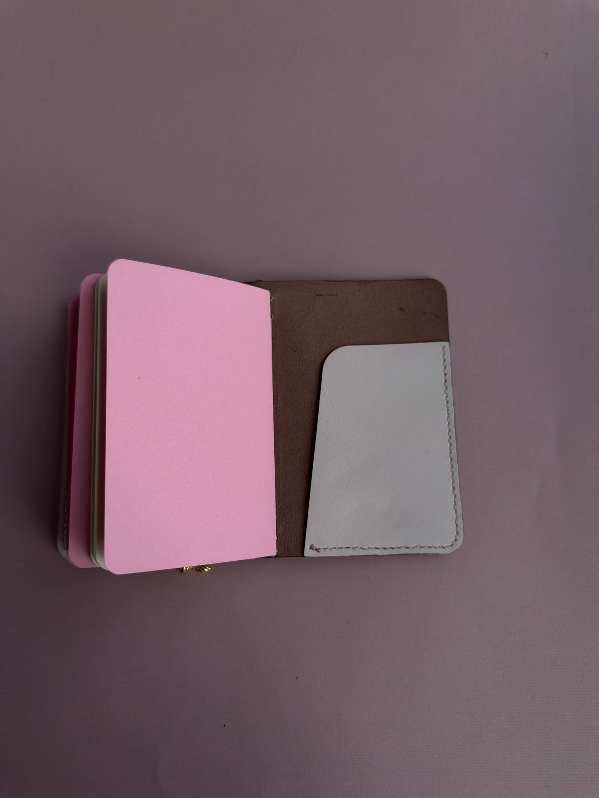 Starred | A6 Vegan Bifold Leather Journal