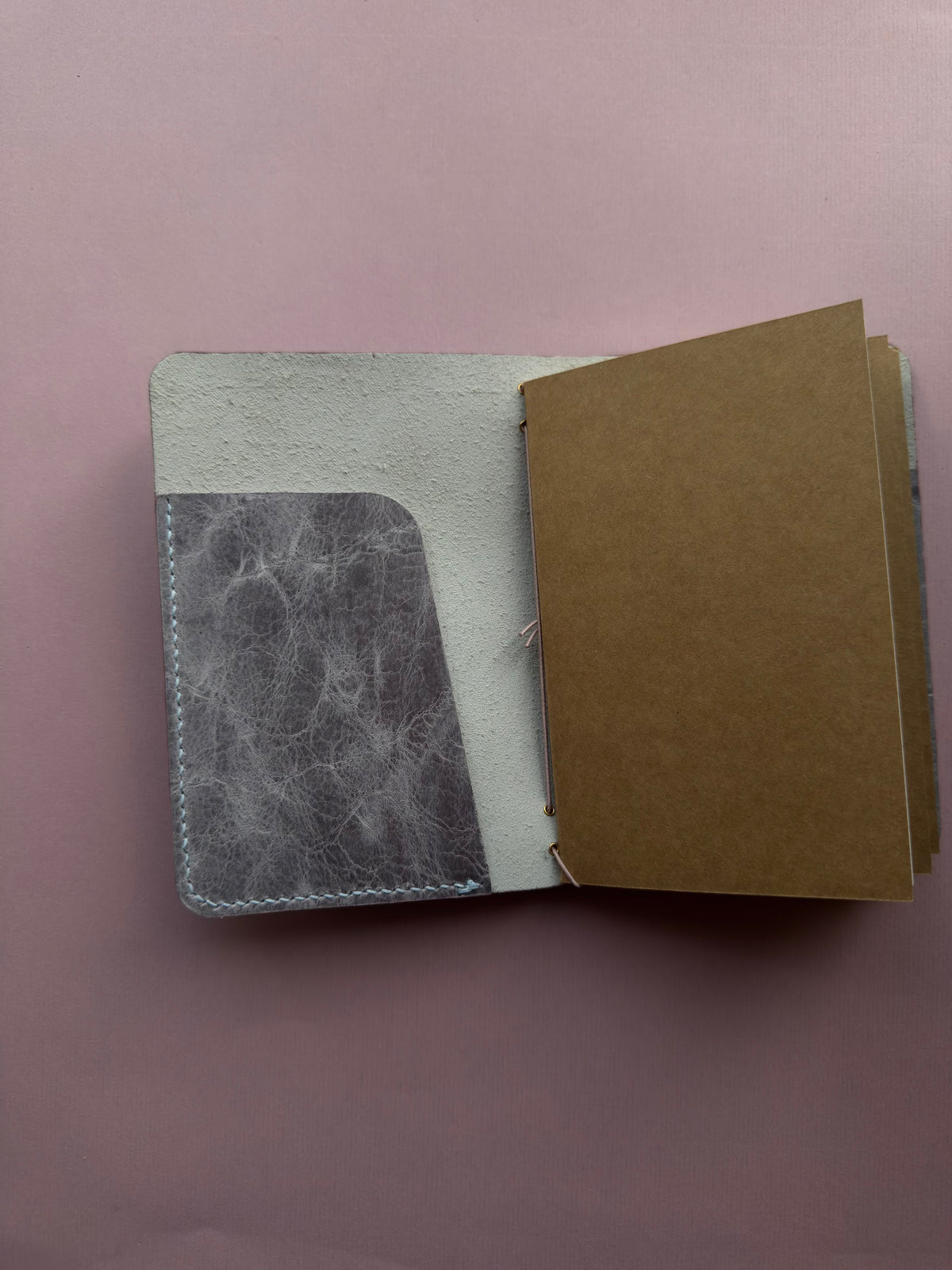 Quote | A6 Cow Bifold Leather Journal