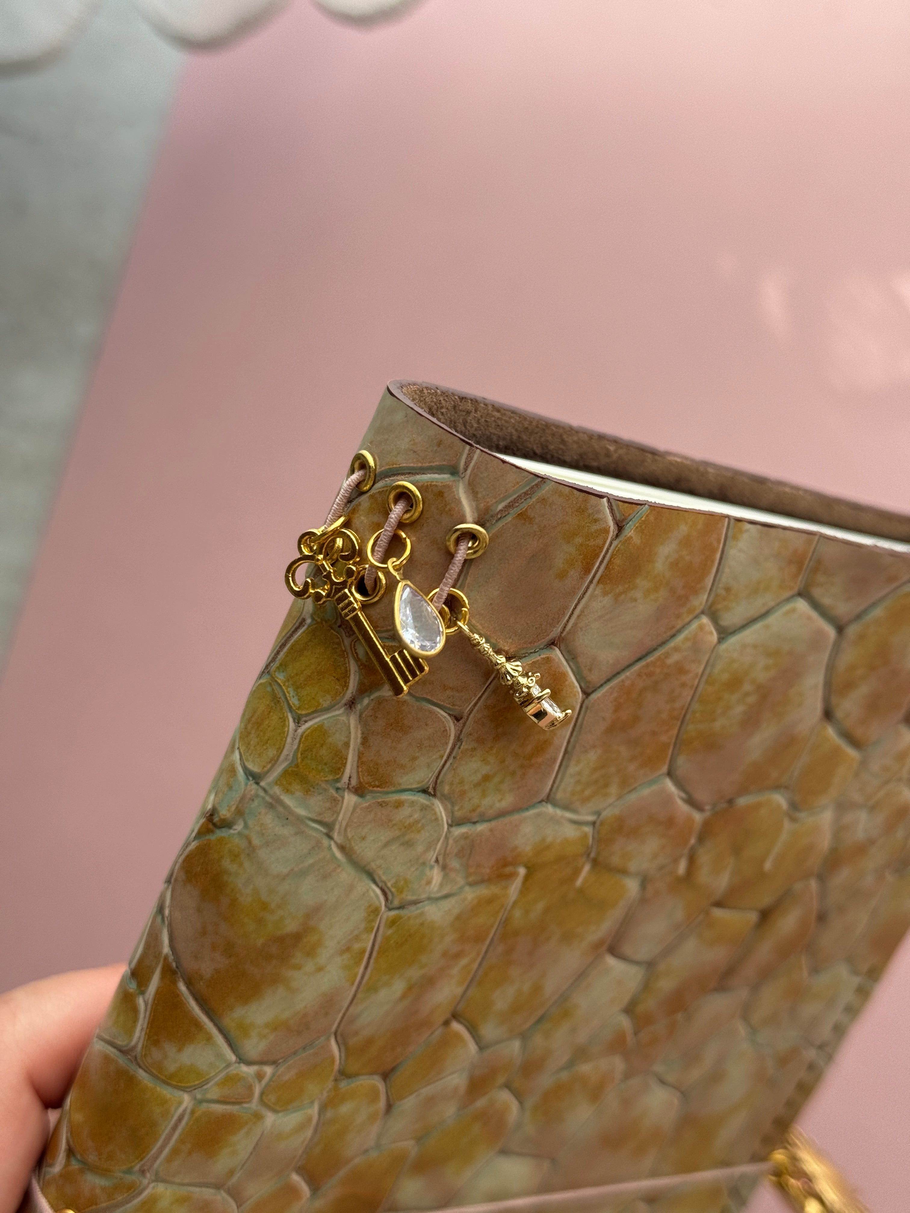 Rainbow | A5 Trifold Cow Leather Journal