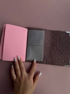 Pufferfish | A6 Cow Trifold Leather Journal