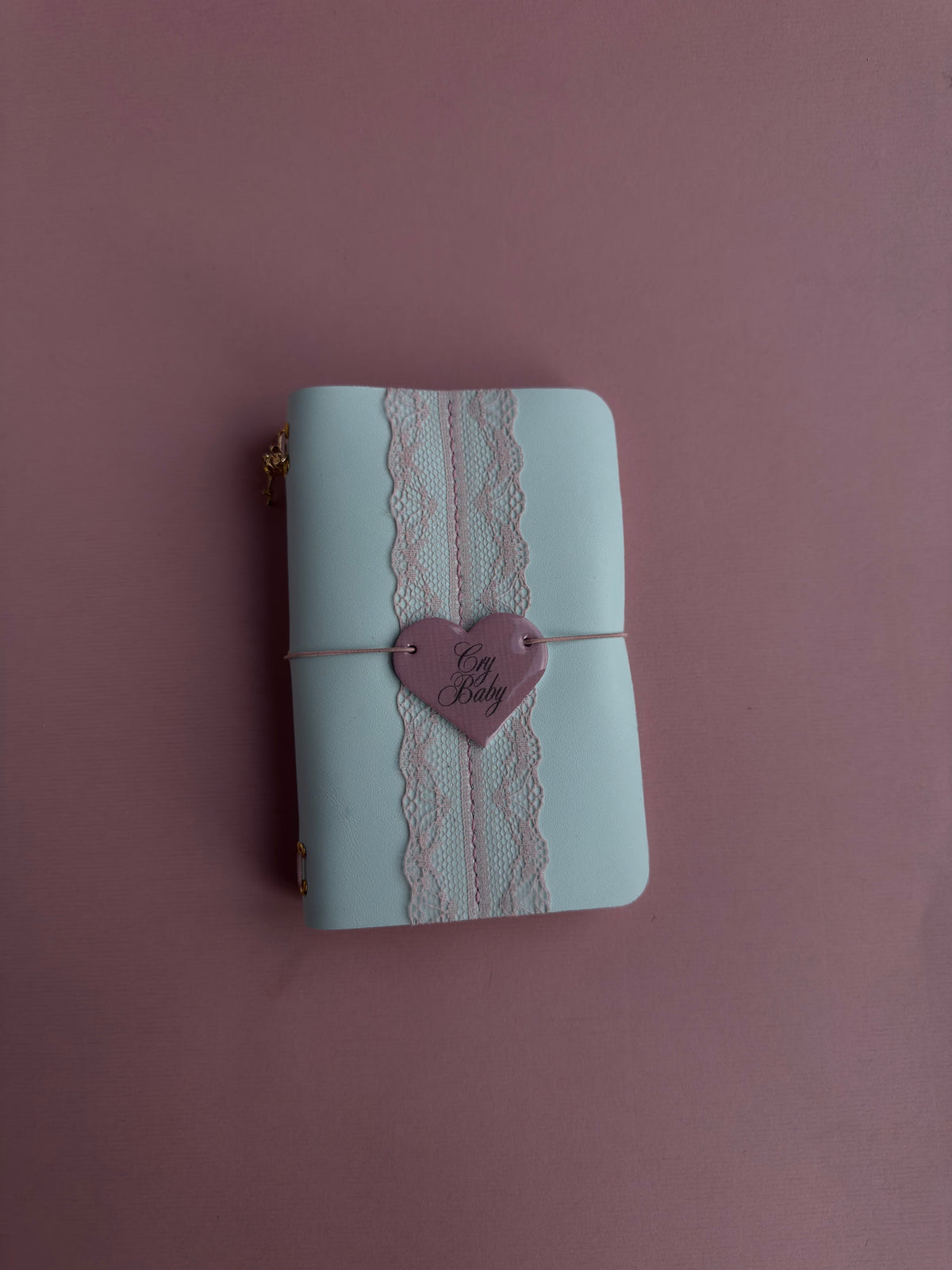 Blue Lacey | A6 Cow Bifold Leather Journal