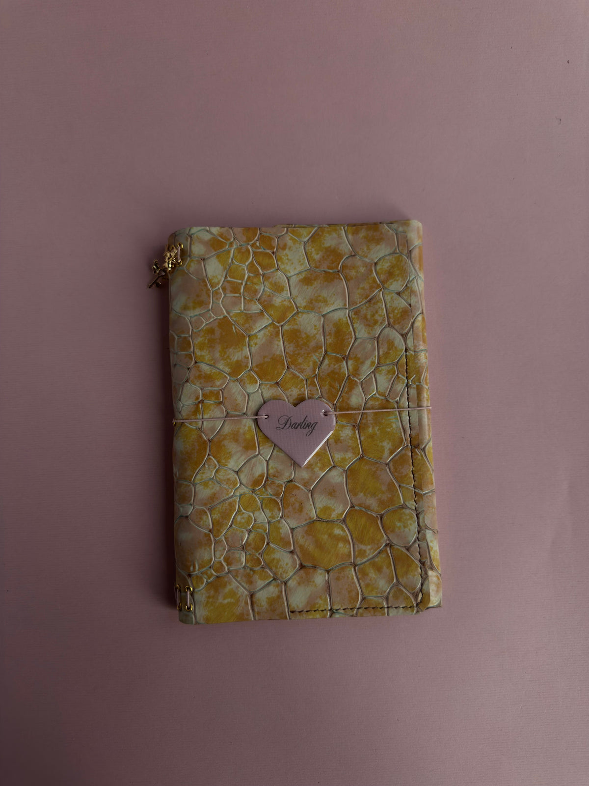 Rainbow | A5 Cow Trifold Leather Journal