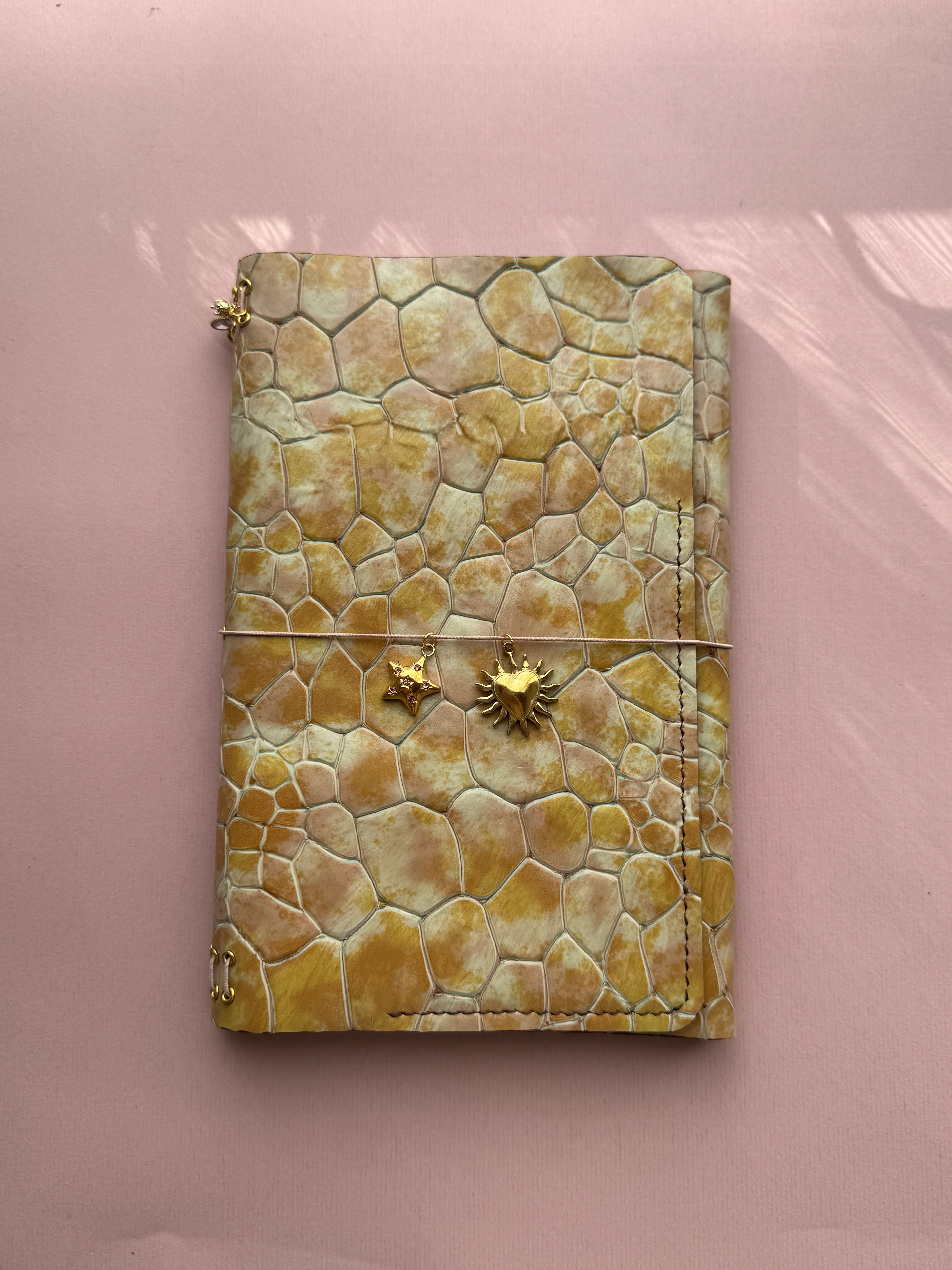 Rainbow | A5 Trifold Cow Leather Journal