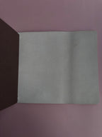Pink Lacey | A5 Cow Trifold Leather Journal
