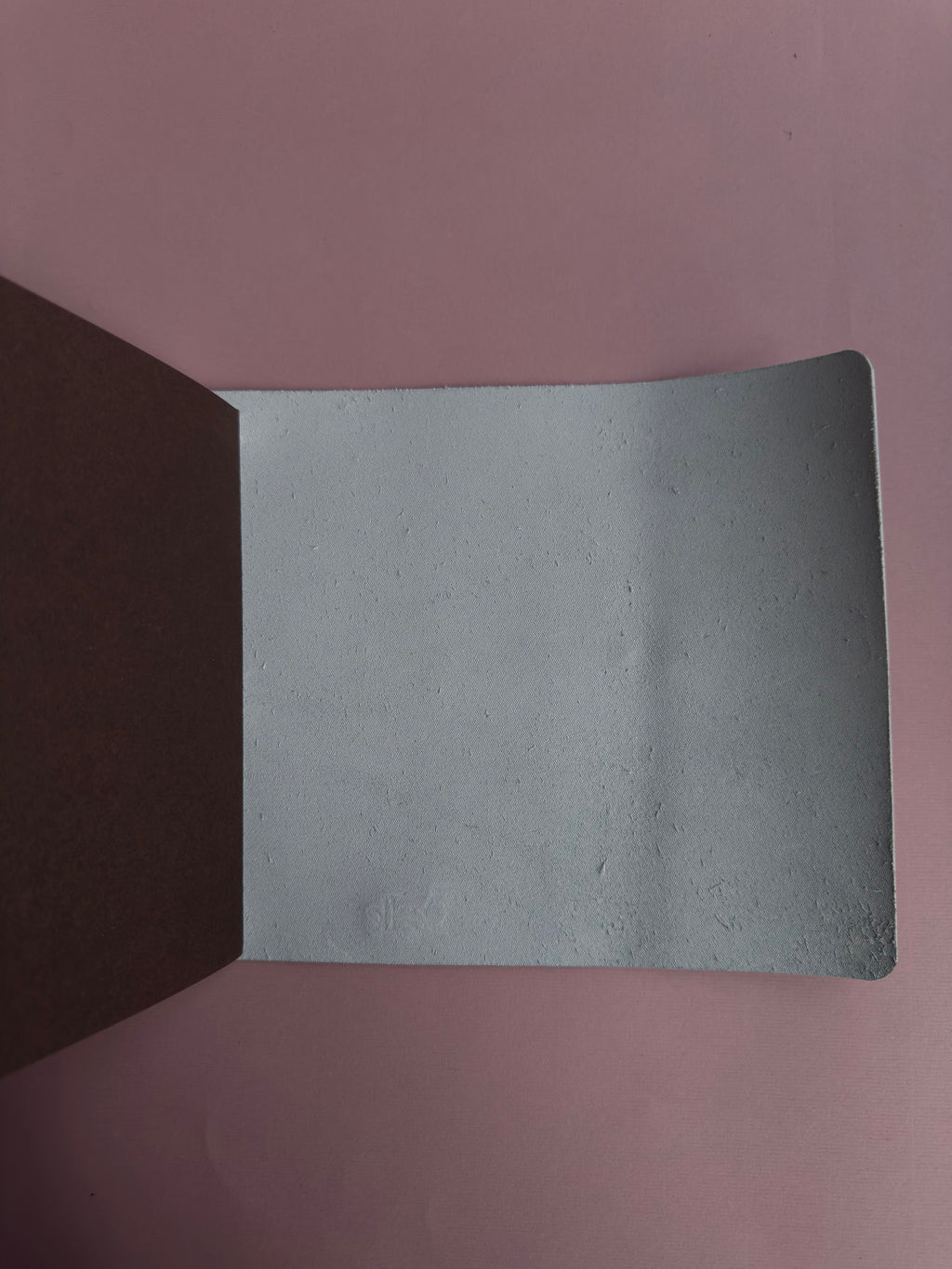 Magenta Lacey | A5 Cow Trifold Leather Journal