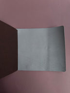 Magenta Lacey | A5 Cow Trifold Leather Journal