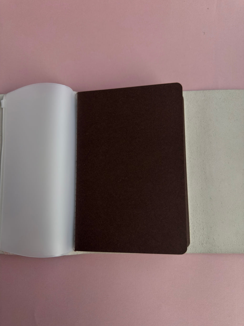 Blue Lacey | A5 Cow Trifold Leather Journal