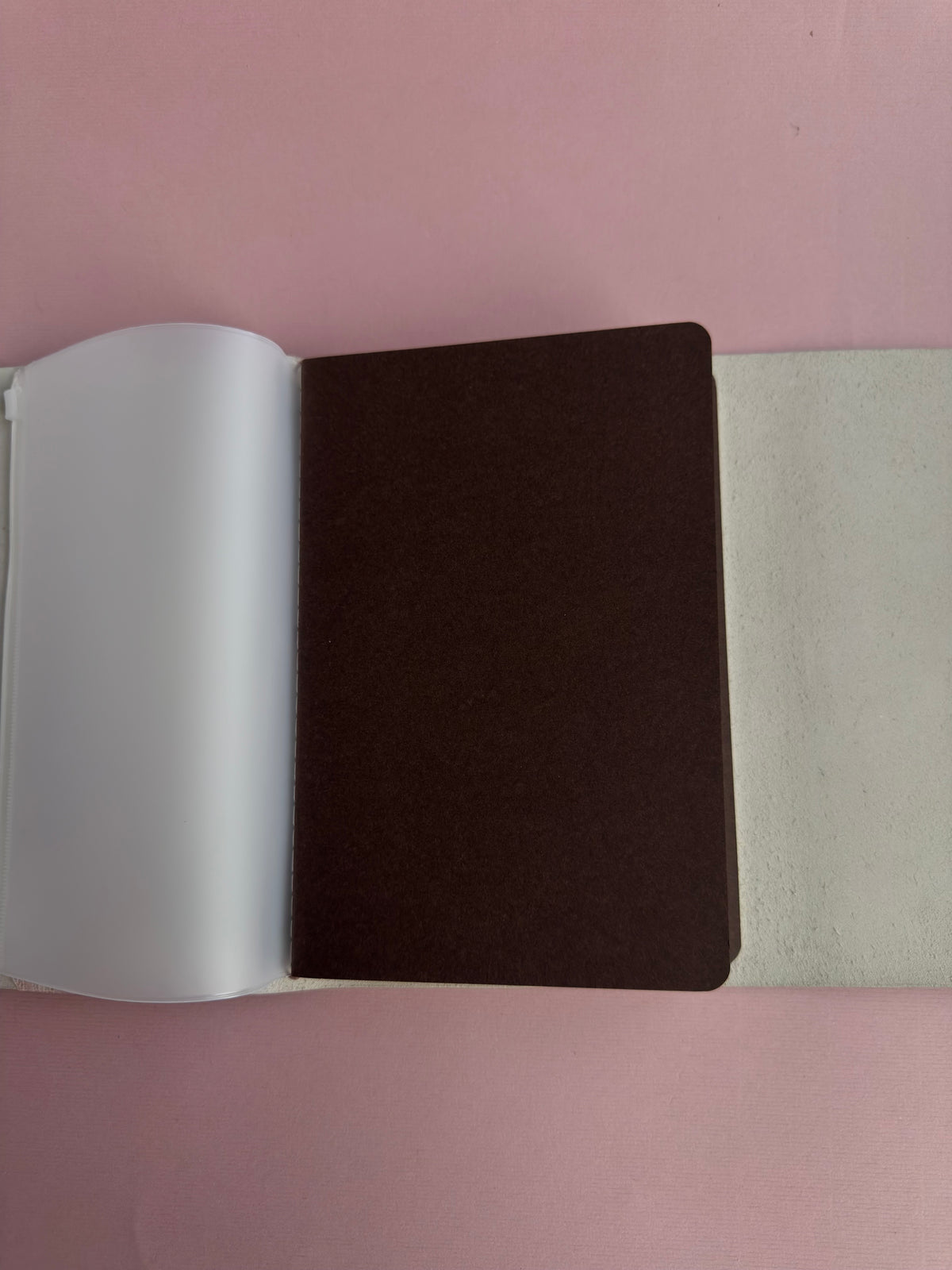 Blue Lacey | A5 Cow Trifold Leather Journal