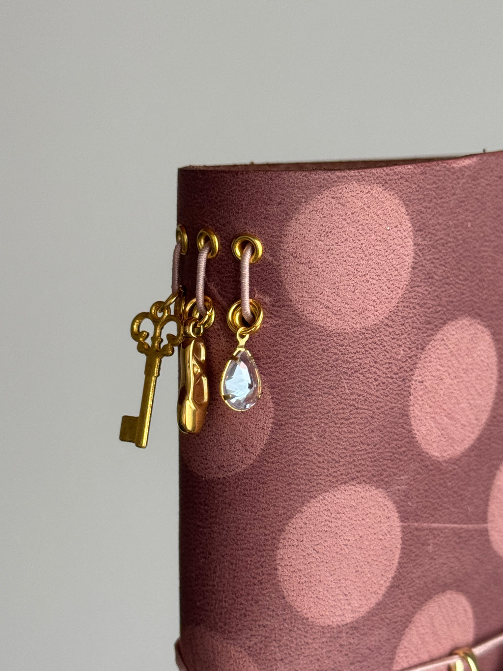 Dotted | A6 Bifold Vegan Leather Journal