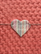 Bright Pink | A5 Trifold Cow Leather Journal