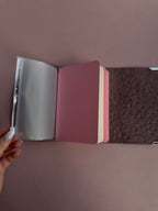 Pufferfish | A6 Cow Trifold Leather Journal