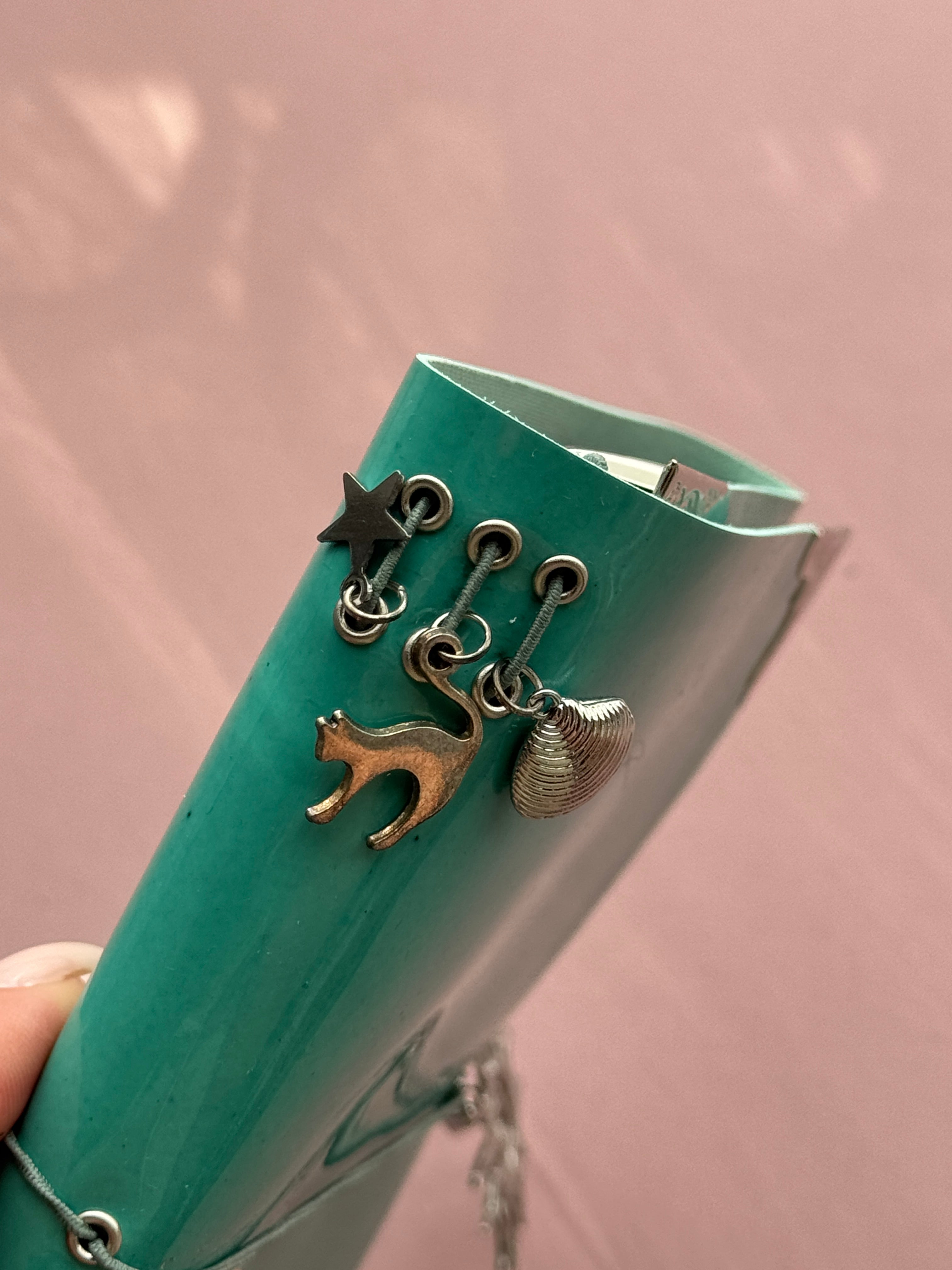 Turquoise | A6 Trifold Calf Leather Journal