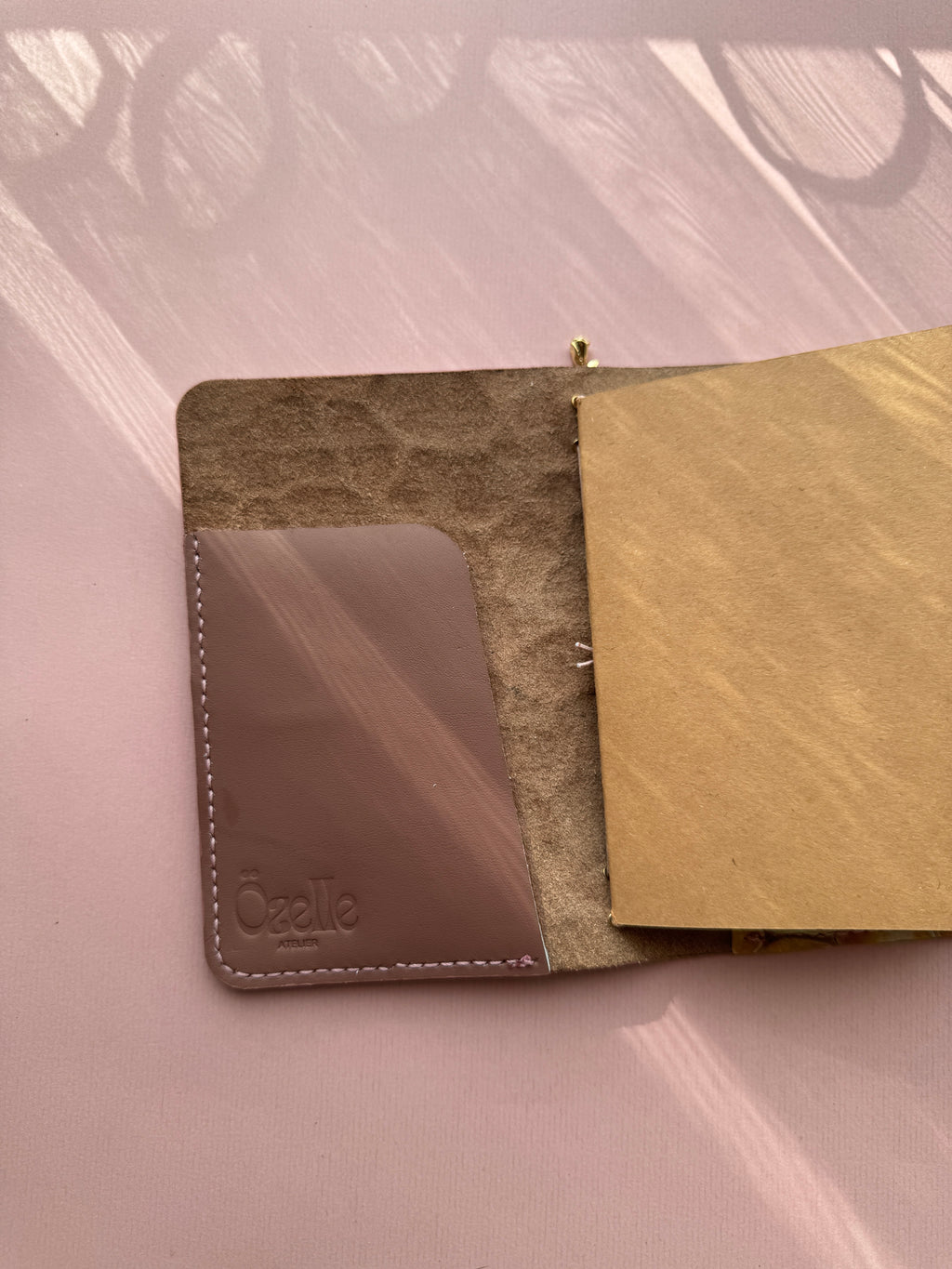 Rainbow | A6 Bifold Cow Leather Journal