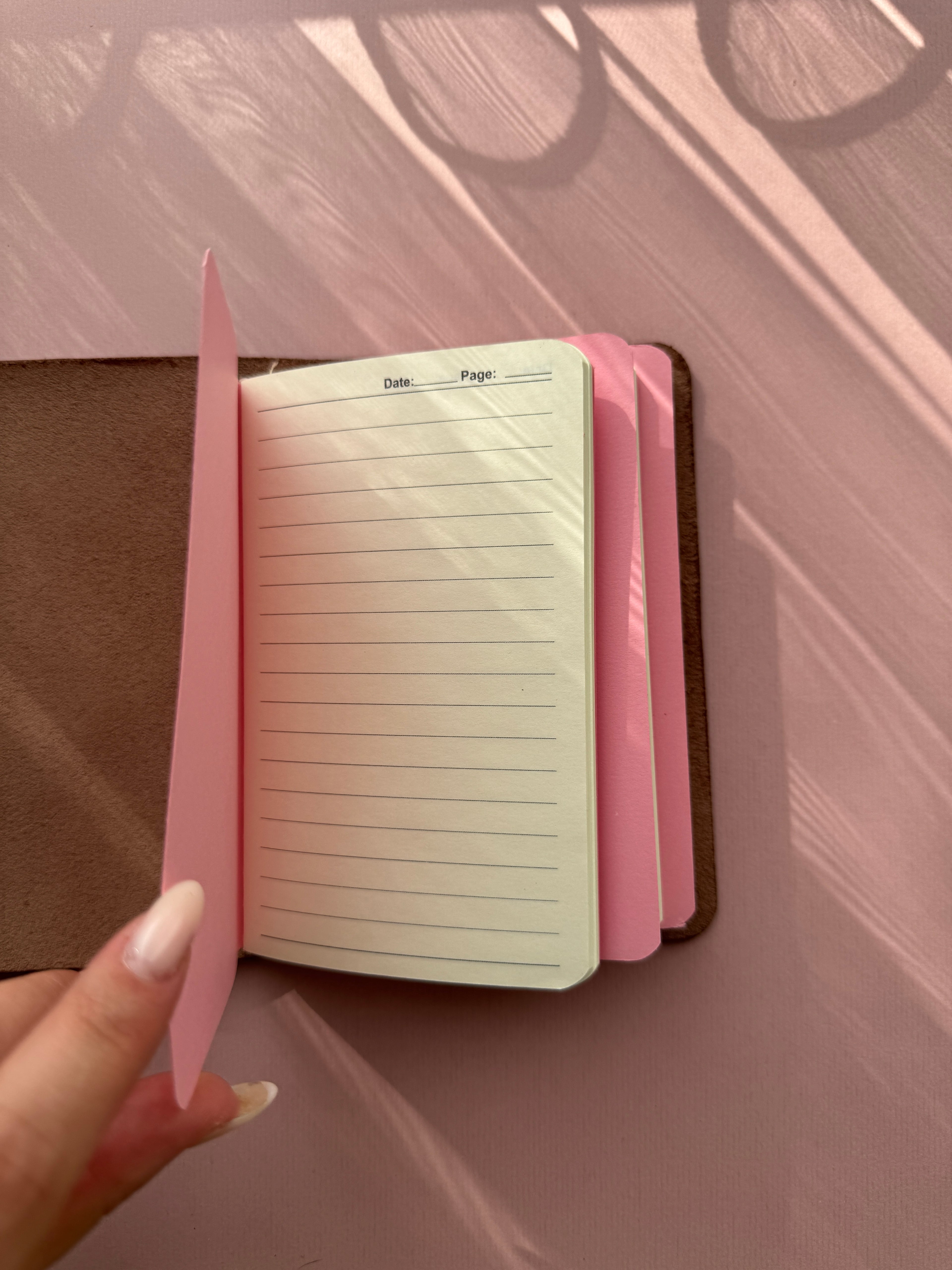 Dotted | A6 Bifold Vegan Leather Journal