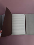 Blue Lacey | A5 Cow Trifold Leather Journal