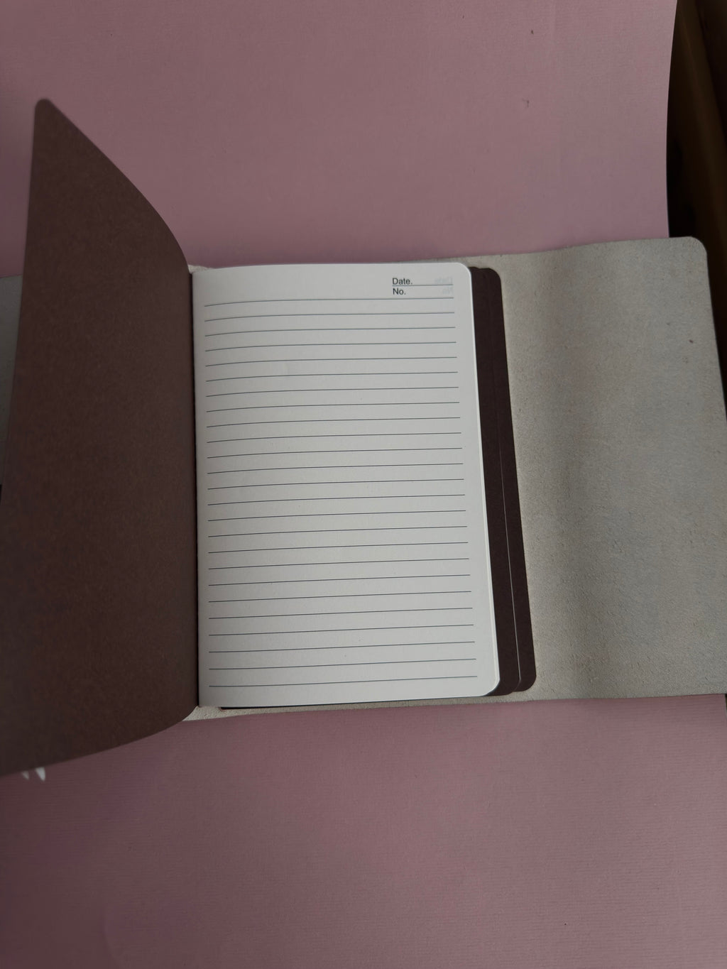 Angel | A5 Cow Trifold Leather Journal