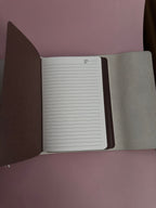 Angel | A5 Cow Trifold Leather Journal