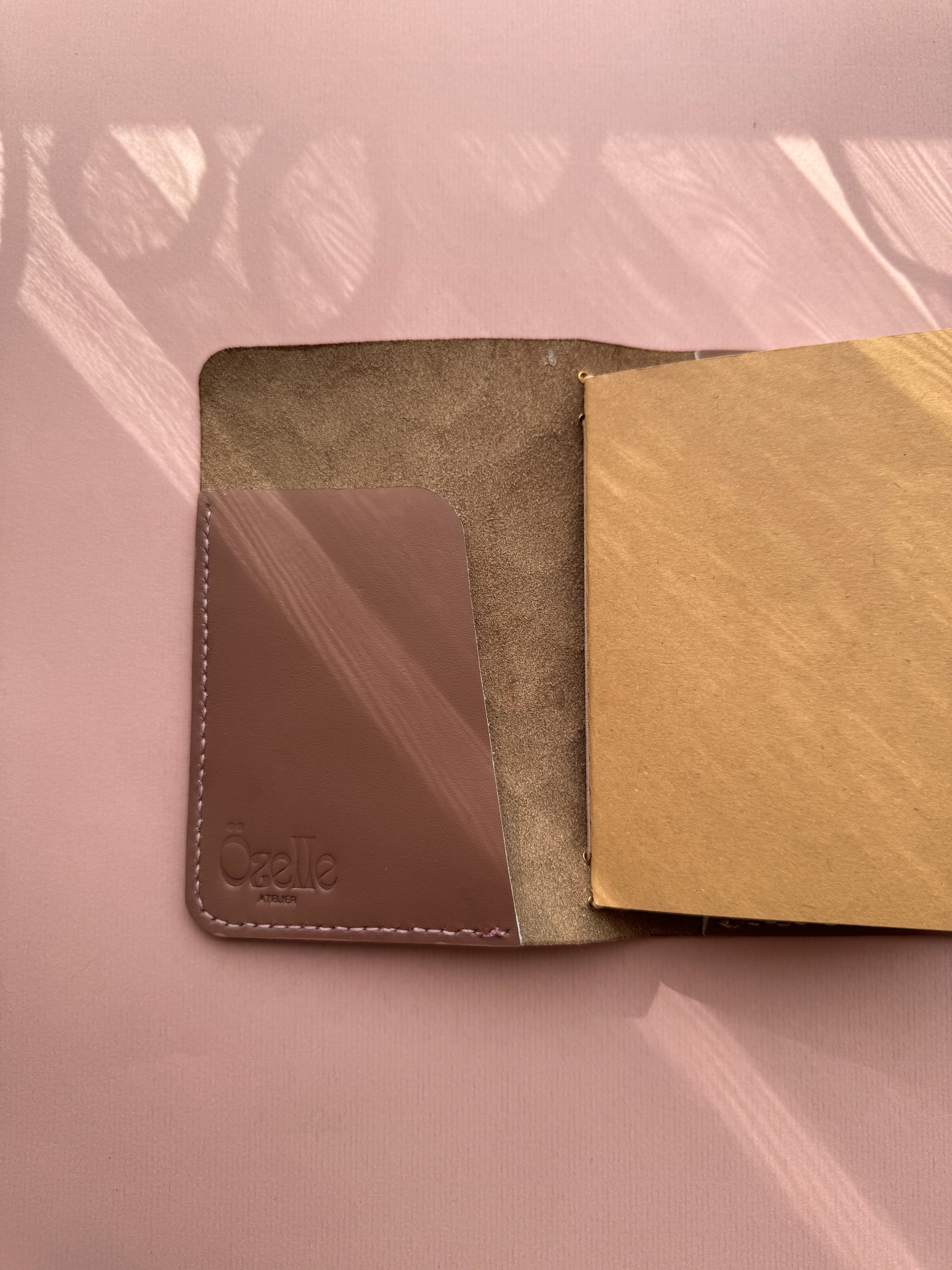 Rainbow | A6 Bifold Cow Leather Journal